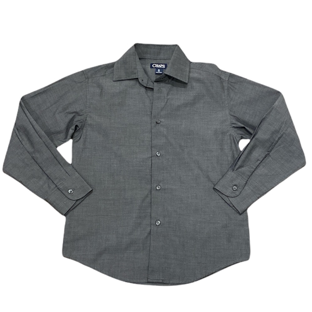 Chaps Button Down Shirt for Little Boys Size 8